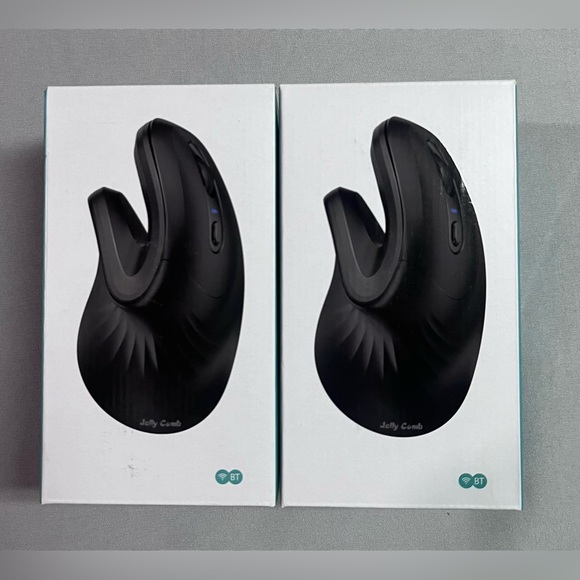 ⚡️Ergonomic Mouse Wireless, 2.4G for Mac Desktop Windows ⚡️PACK OF TWO⚡️ - Picture 2 of 9